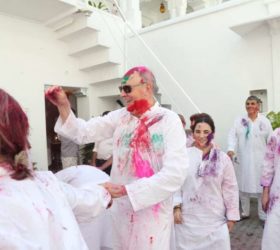 Celebration with enthusiasm, Holi