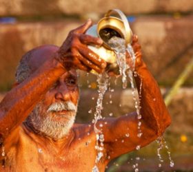 Morning offering to the sun, Hindu mythology